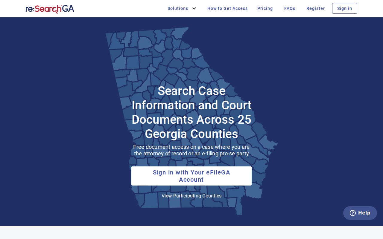 South Fulton people search using Georgia court records