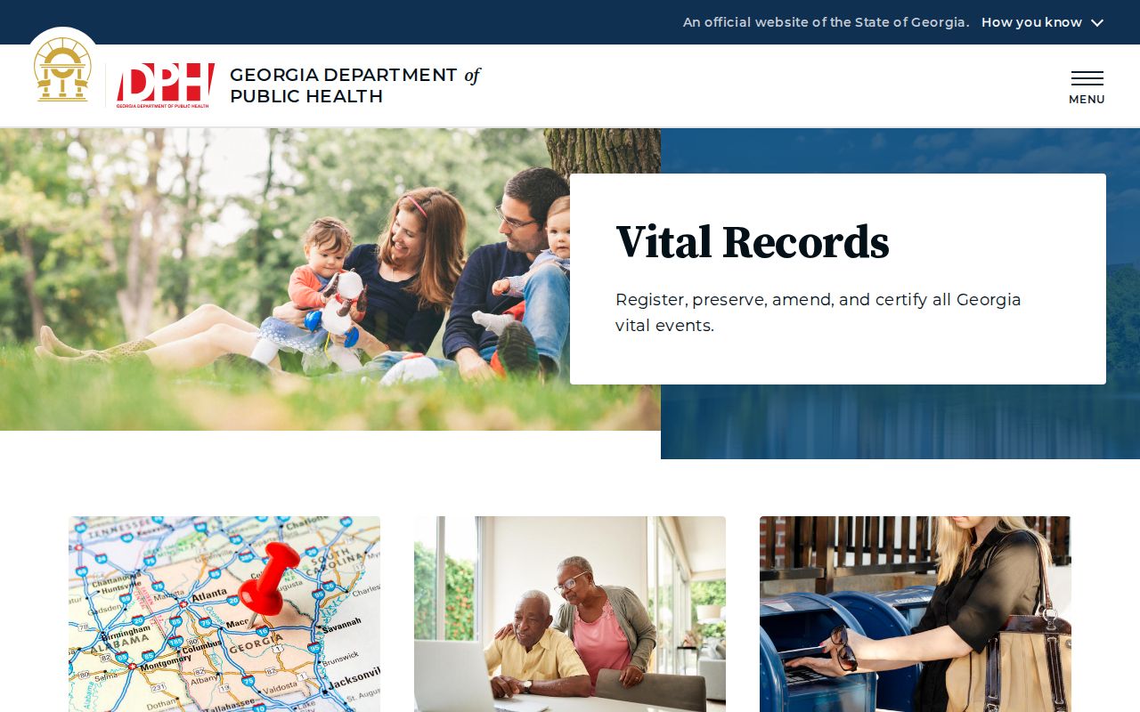 South Fulton people search through Georgia vital records